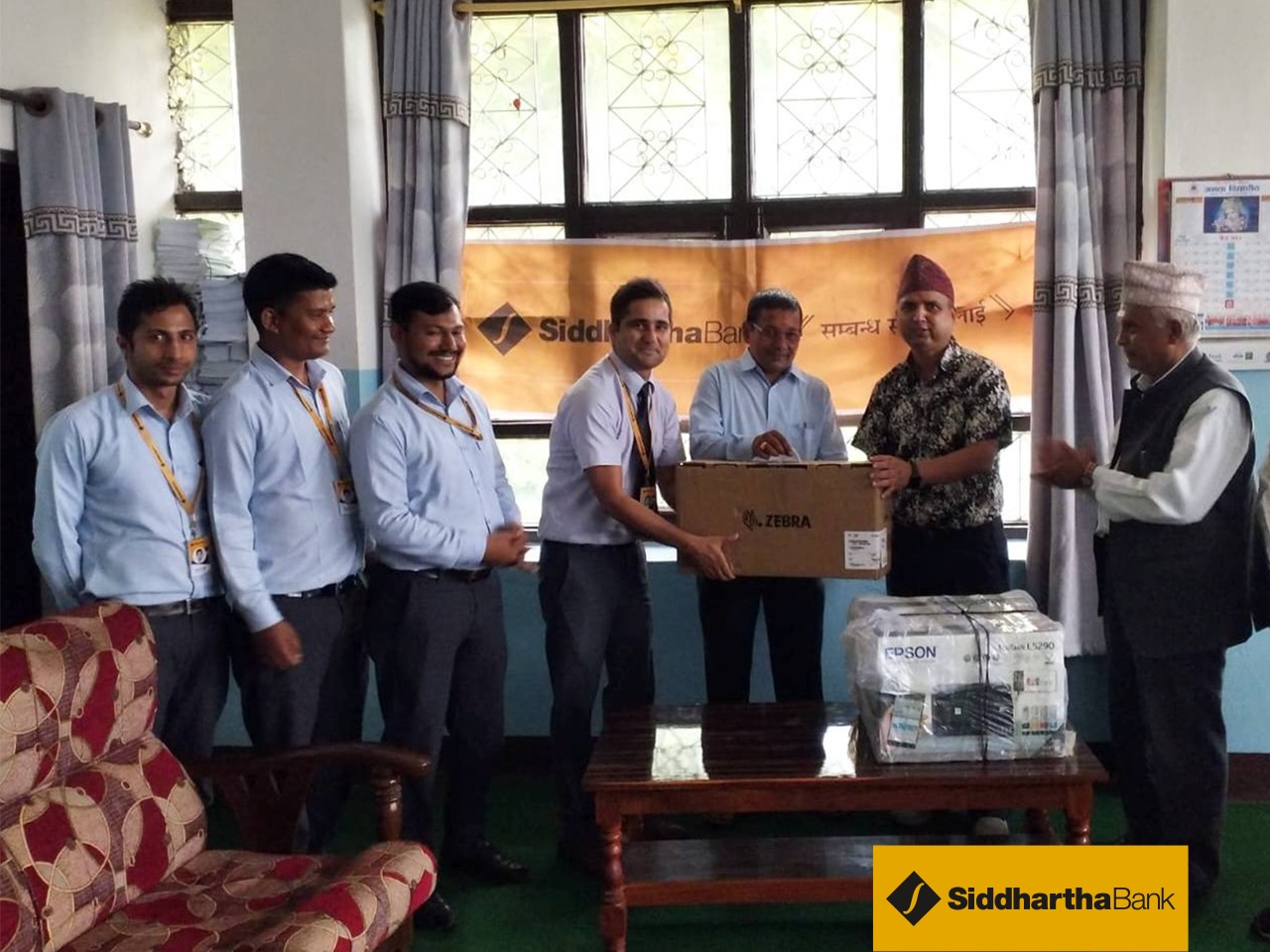 Distribution of Stationary Items to Nepal Sanskrit University 